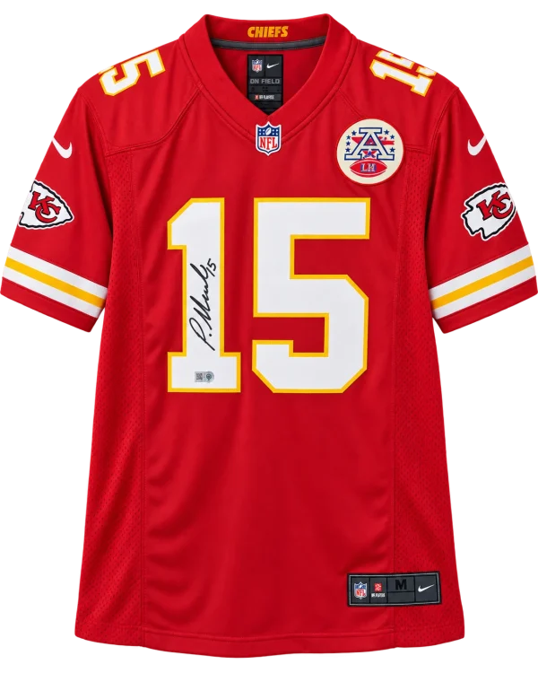 Patrick Mahomes Autographed Jersey