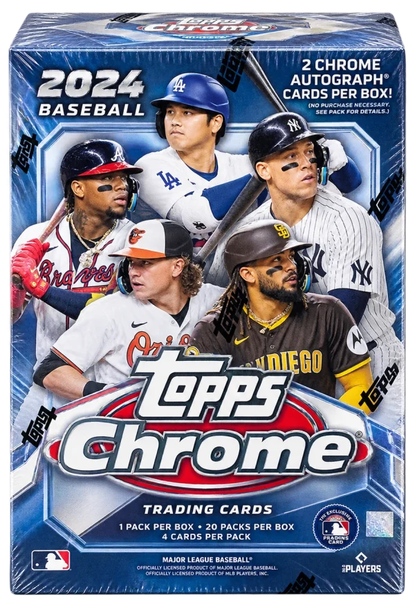 Topps Chrome Baseball hobby box